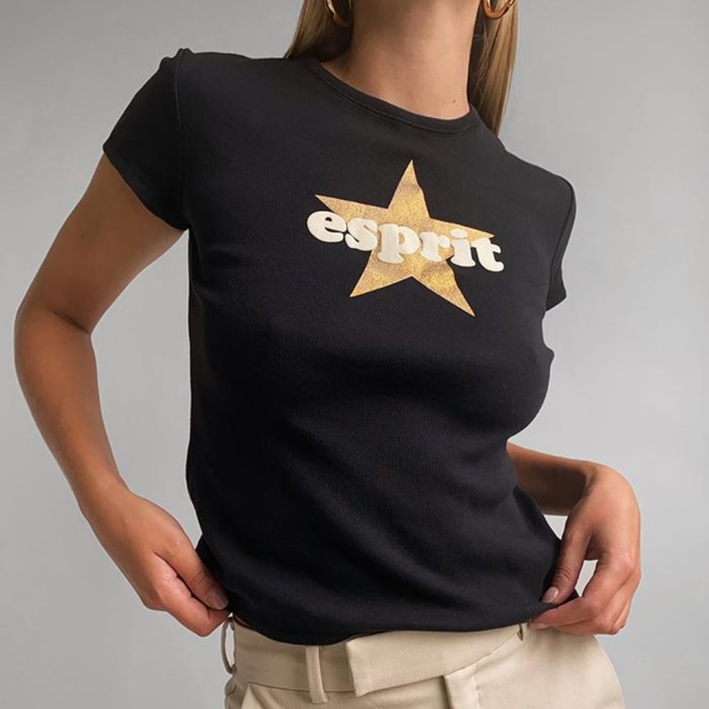 VINTAGE ESPRIT GRAPHIC LOGO TEE